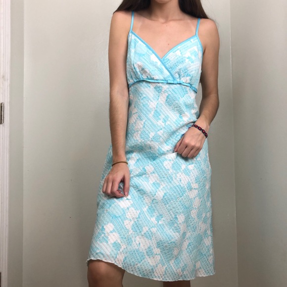 Y2K GIRLY BLUE DRESS - Picture 5 of 6